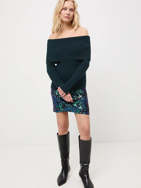 Medicine sweter damski kolor zielony - zdjęcie produktu nr 2