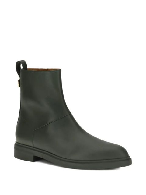 Loro Piana Kilda zip ankle boots - Green