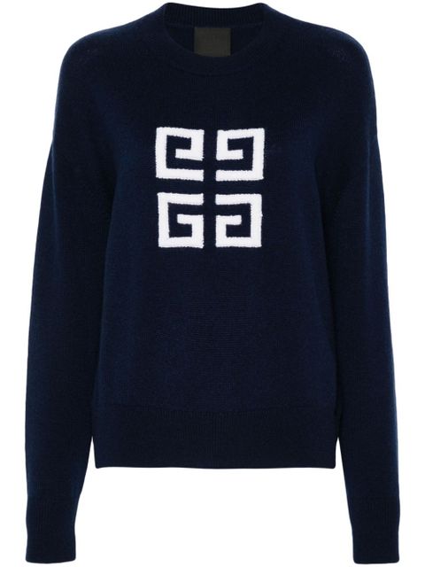 Givenchy 4G cashmere jumper - Blue - zdjęcie produktu nr 1