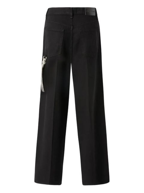 PINKO chain-detail trousers - Black - zdjęcie produktu nr 2