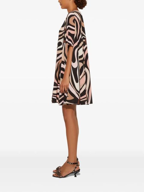 PUCCI marmo-print dress - Black