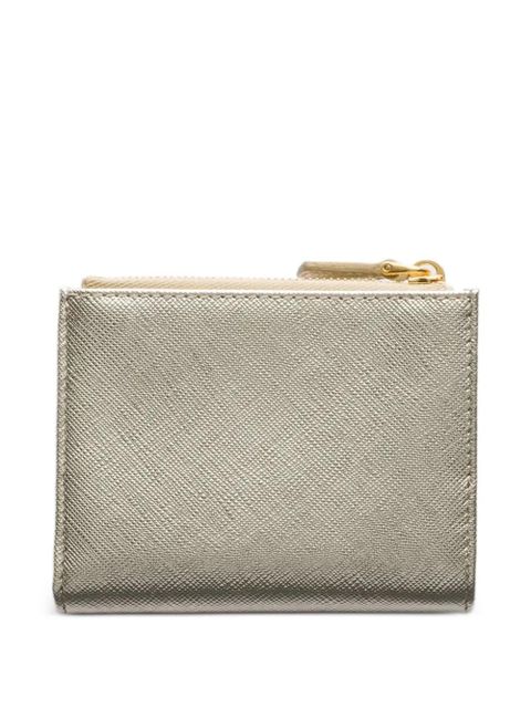 Prada small leather wallet - Gold - zdjęcie produktu nr 2