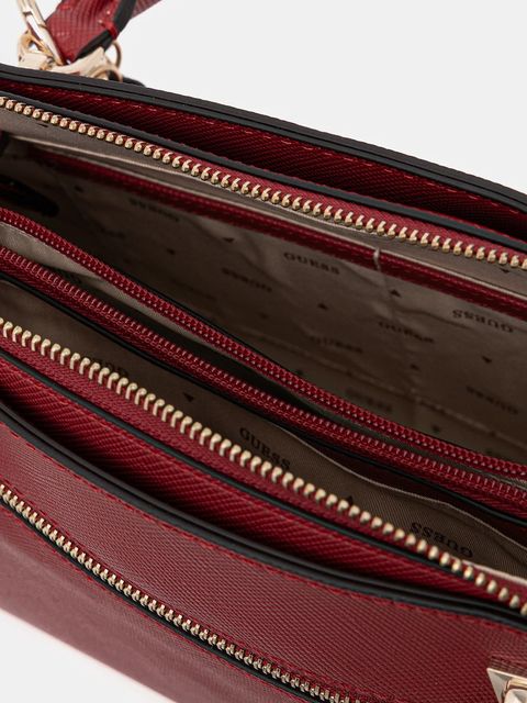 Guess torebka NOELLE kolor czerwony HWZG96 72070