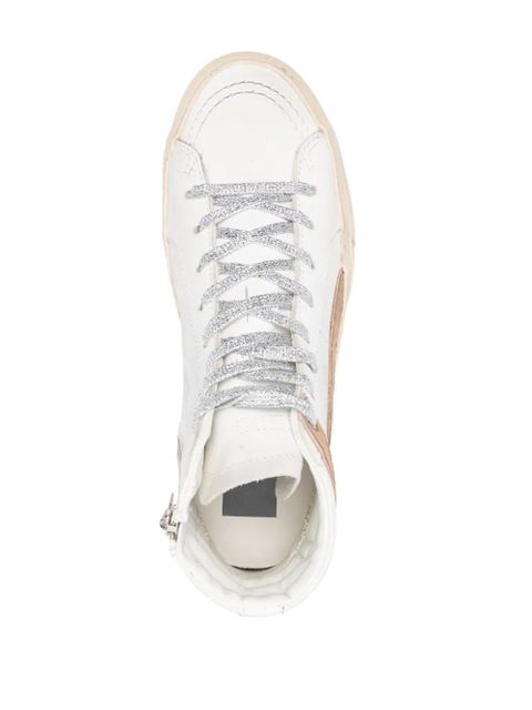 Golden Goose Slide hi-top sneakers - White
