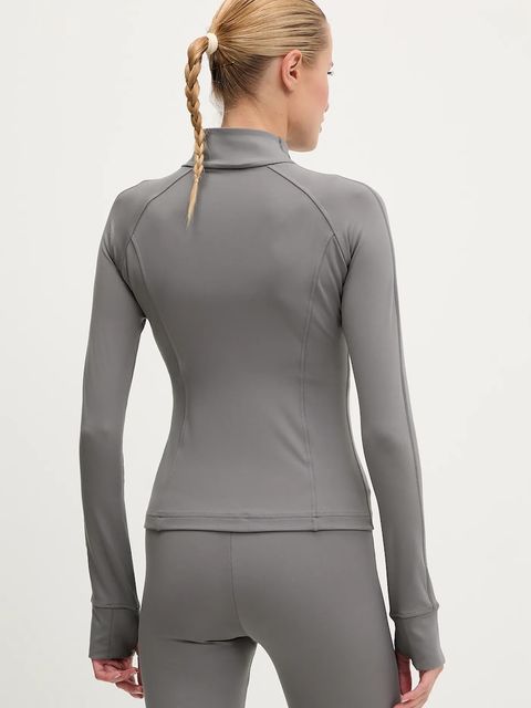 Guess bluza MARGOT damska kolor szary gładka V5RP17 KCD02