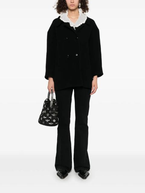 ISABEL MARANT Fiby coat - Black - zdjęcie produktu nr 2