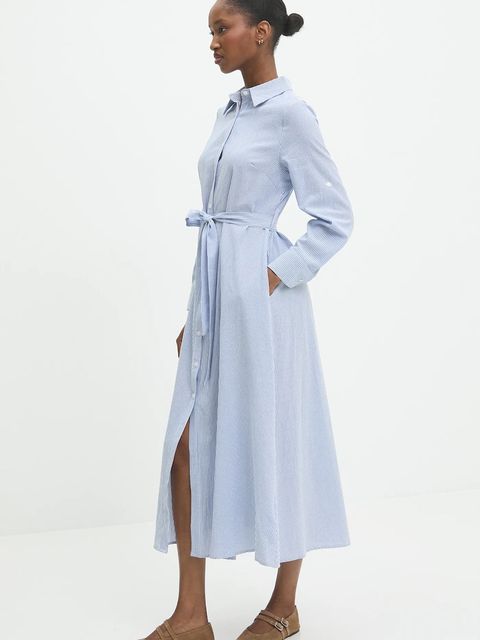 Answear.LAB sukienka lniana