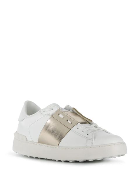 Valentino Garavani Open low-top leather sneakers - White - zdjęcie produktu nr 2