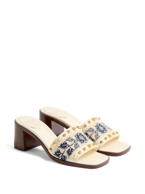 Valentino Garavani 60mm County block-heel sandals - White - zdjęcie produktu nr 2