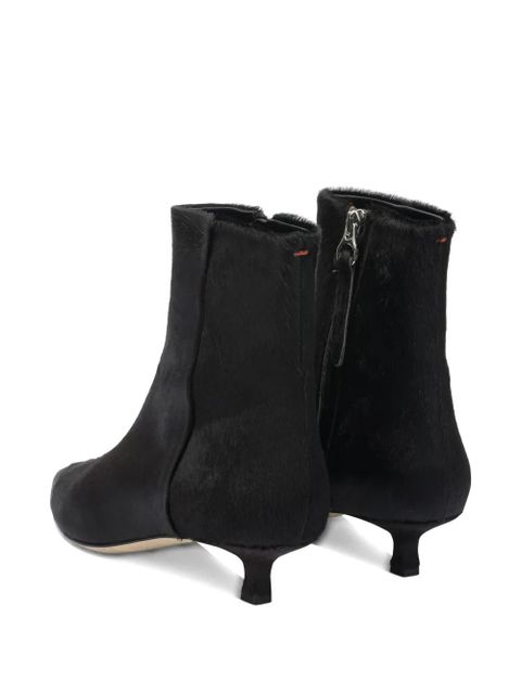 Aeyde 35mm Sofie zip ankle boots - Brown