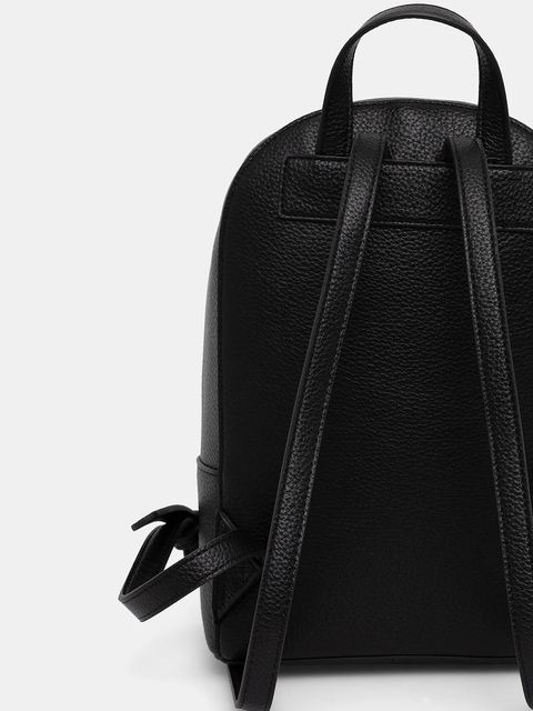 Tommy Jeans plecak damski kolor czarny mały gładki AW0AW17823