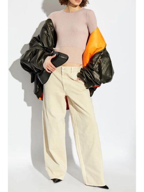 Diesel M-Sleshs knitted top - Pink