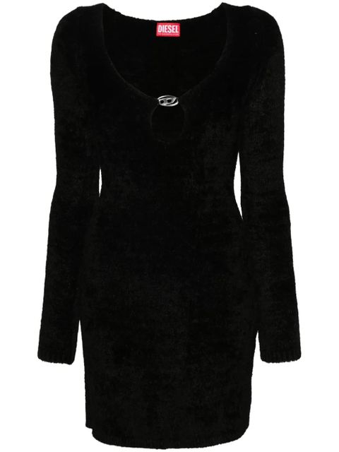Diesel M-Coleen logo-plaque dress - Black - zdjęcie produktu nr 1