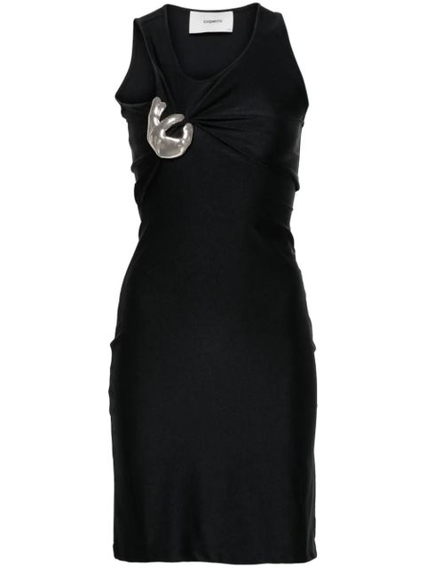 Coperni Single Emoji jersey dress - Black - zdjęcie produktu nr 1