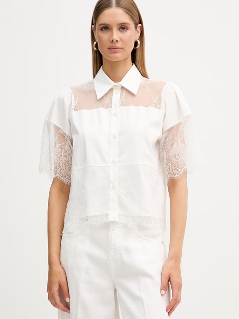 Blugirl Blumarine koszula damska bawełniana - zdjęcie produktu nr 1