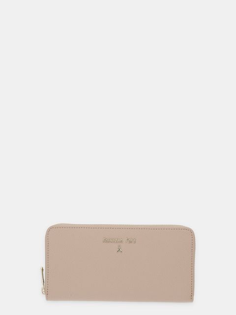 Patrizia Pepe portfel skórzany damski kolor beżowy CQ4879 L001 - zdjęcie produktu nr 1