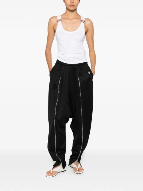 Coperni Sarouel zip-detail track pants - Black - zdjęcie produktu nr 2
