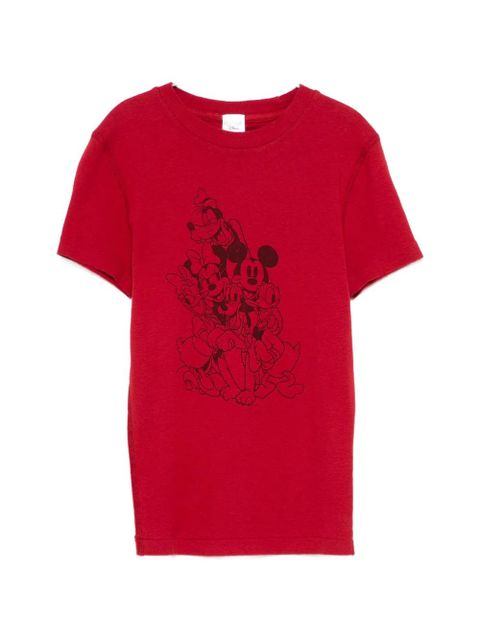 RE/DONE x Disney graphic-print T-shirt - Red - zdjęcie produktu nr 1