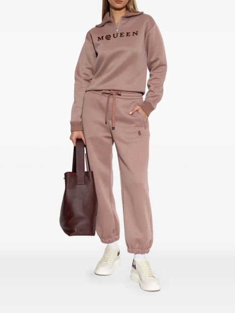 Alexander McQueen Oversized leather sneakers - White