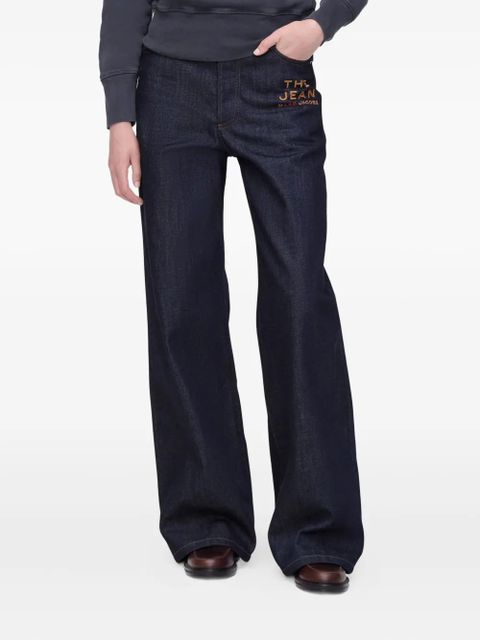 Marc Jacobs The Elisabeth embroidered jeans - Blue