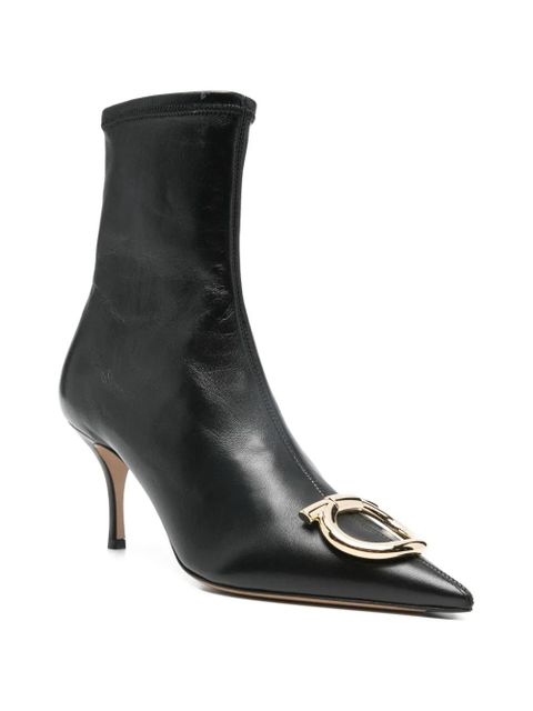 Ferragamo ganicini heeled boots - Black - zdjęcie produktu nr 2