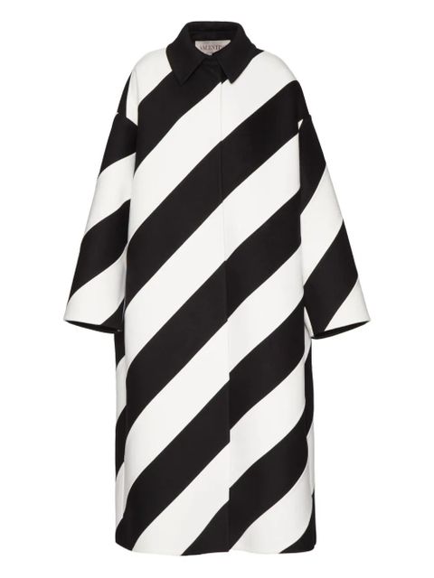 Valentino Garavani Compact Drap Strhype coat - Black - zdjęcie produktu nr 1