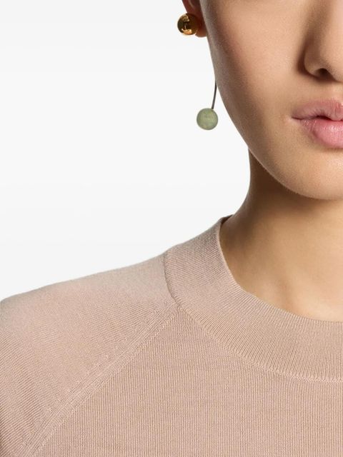 DRIES VAN NOTEN chain stud earrings - Silver - zdjęcie produktu nr 2