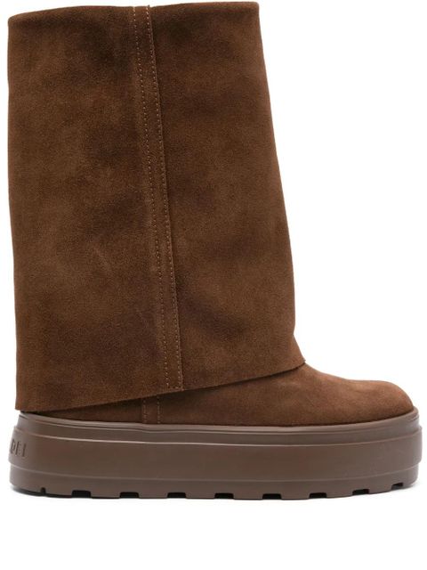 Casadei 80mm New Double Face boots - Brown - zdjęcie produktu nr 1