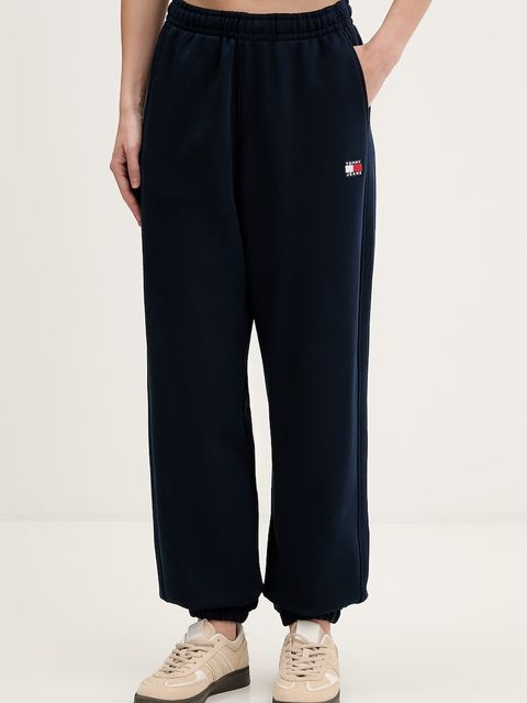 Tommy Jeans Spodnie dresowe damskie bawełniane - zdjęcie produktu nr 1