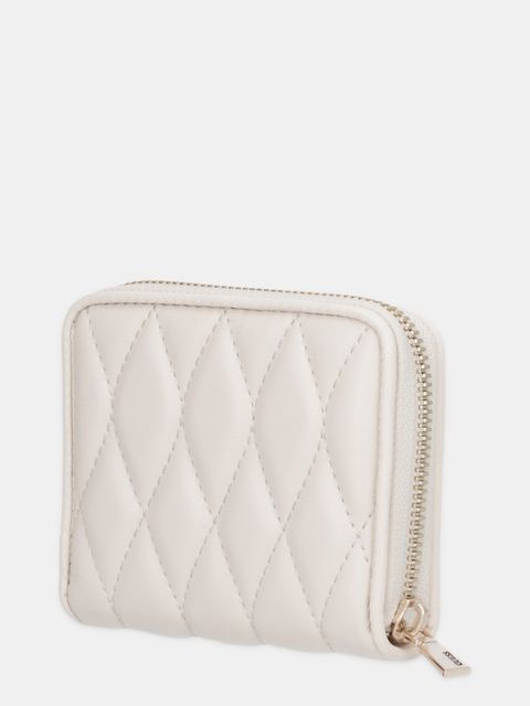 Guess portfel VALLA damski kolor beżowy SWQG81 22137 - zdjęcie produktu nr 2