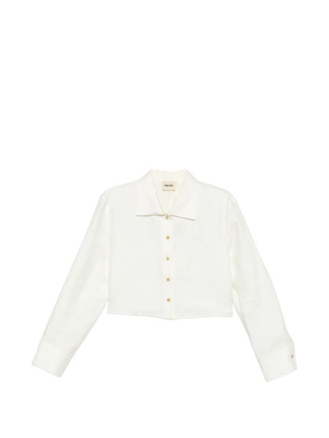 KHAITE Jasen shirt - Neutrals