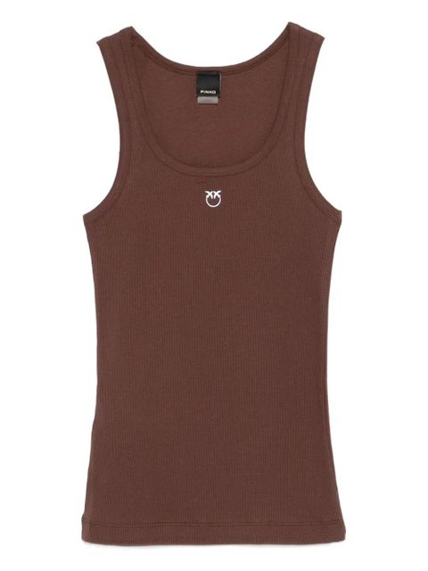 PINKO logo tank top - Brown - zdjęcie produktu nr 1