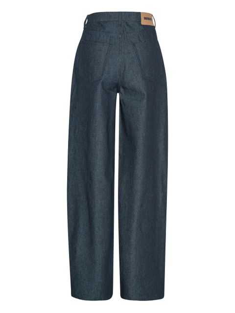 ROTATE BIRGER CHRISTENSEN five-pocket wide-leg jeans - Blue