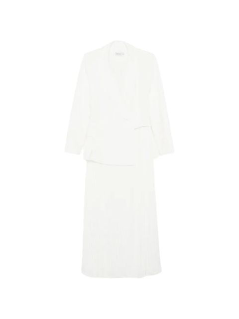Simkhai Alexandra pleated blazer dress - White - zdjęcie produktu nr 1
