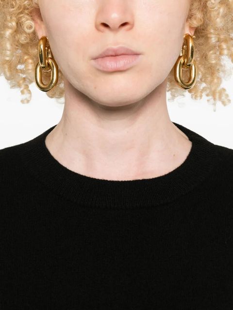 TOM FORD round-neck cashmere mini dress - Black