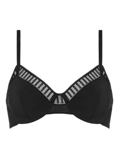 ERES Paulette Graph lace full-cup bra - Black - zdjęcie produktu nr 1