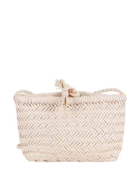 DRAGON DIFFUSION Minsu woven cross body bag - Neutrals - zdjęcie produktu nr 2