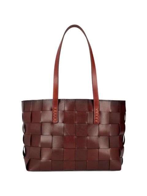 DRAGON DIFFUSION Japan woven shoulder bag - Brown - zdjęcie produktu nr 1