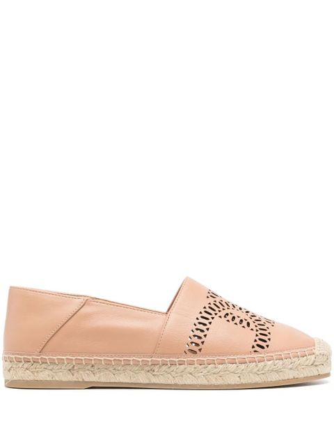 Tod's Kate leather espadrilles - Neutrals - zdjęcie produktu nr 1