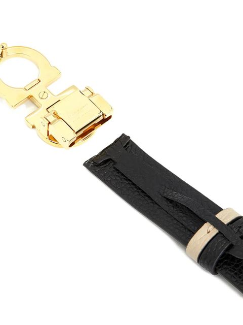 Ferragamo Gancini reversible belt - Neutrals