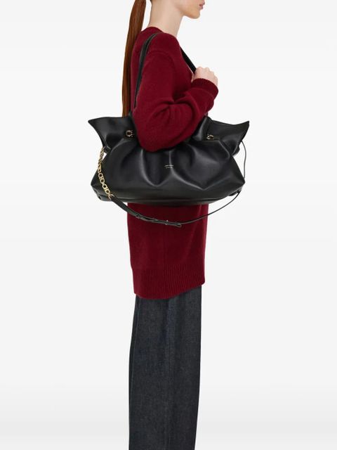 Ferragamo large Soft shoulder bag - Black
