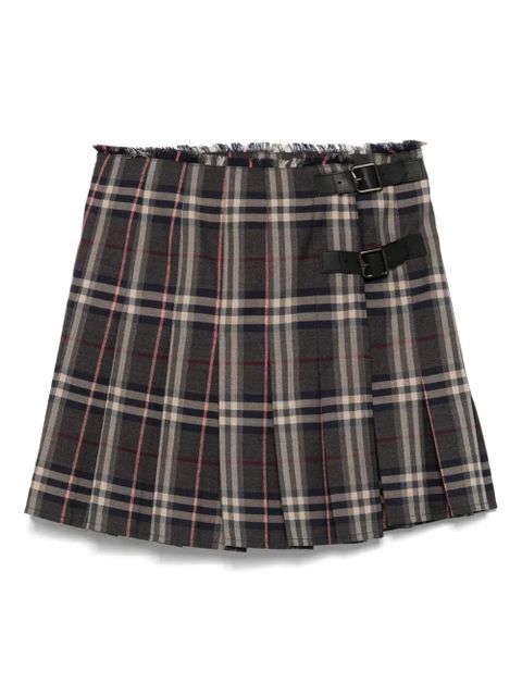 Burberry wool mini skirt - Brown - zdjęcie produktu nr 1