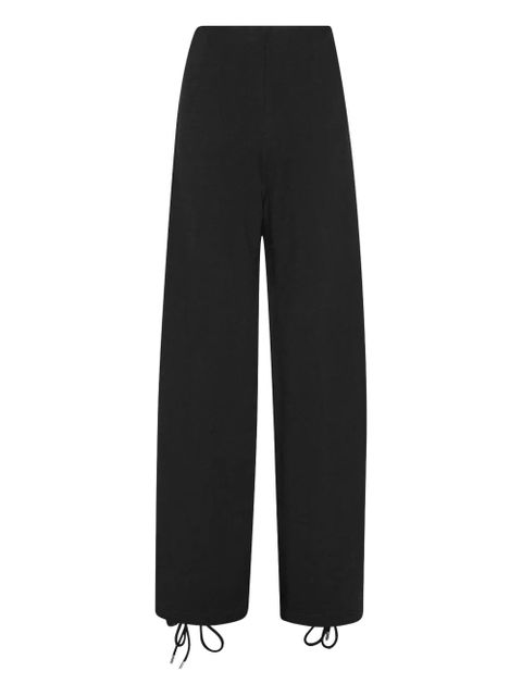 ROTATE BIRGER CHRISTENSEN lace-up detail track pants - Black - zdjęcie produktu nr 1