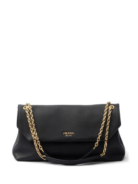 Prada medium Doux shoulder bag - Black - zdjęcie produktu nr 1