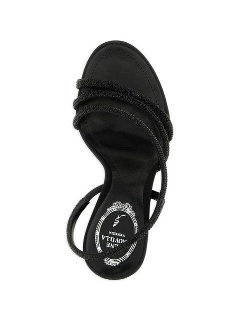 René Caovilla Erin open-toe sandals - Black