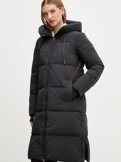 Mos Mosh kurtka Ollie kolor beżowy zimowa oversize 170810