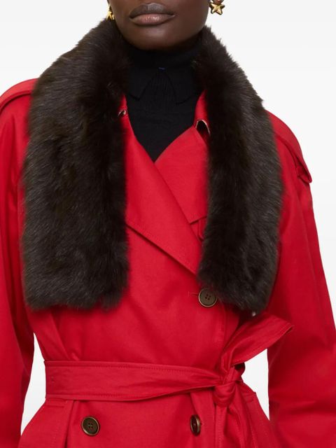 Burberry padded reversible check scarf - Black