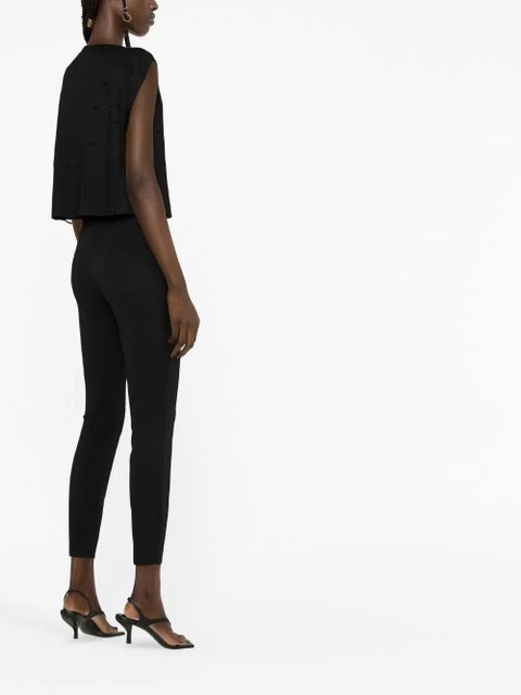 Dolce & Gabbana ankle-zip leggings - Black - zdjęcie produktu nr 2