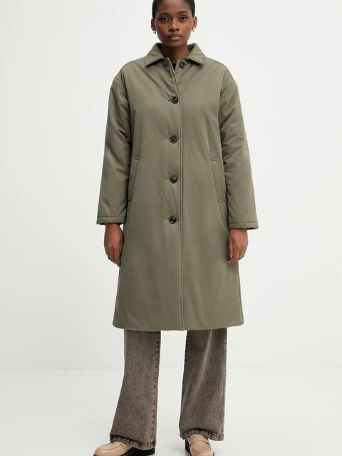 United Colors of Benetton płaszcz kolor zielony 2I1UDN08F - zdjęcie produktu nr 1