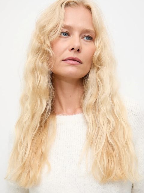 Answear.LAB sweter z wełną damski kolor biały